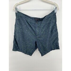 Theory Alesso Liola Mens Eclipse Swim Trunks Bathing Suit Shorts Size L